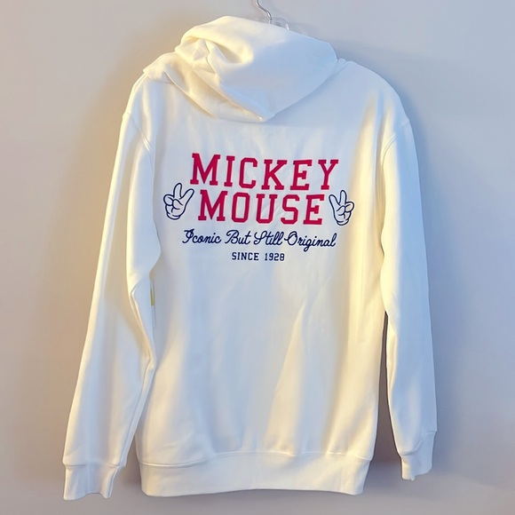 MICKEY MOUSE Sweatshirt HOODIE * Iconic * Juniors size M (7-9) * Can be UNISEX - Picture 4 of 6